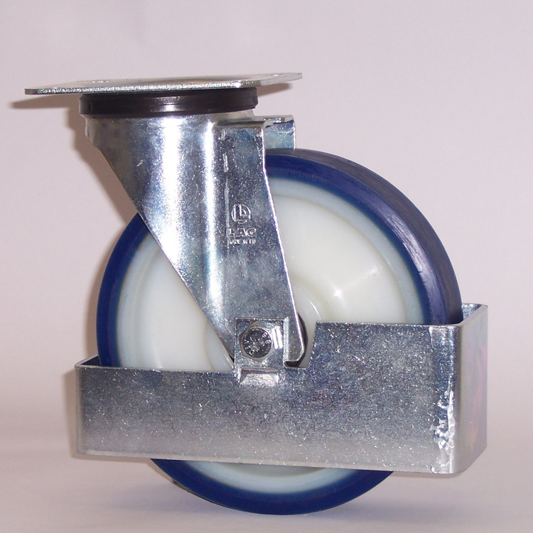 RUOTA AS 125X40/40 CC SPG M22L/50+P.PIED
