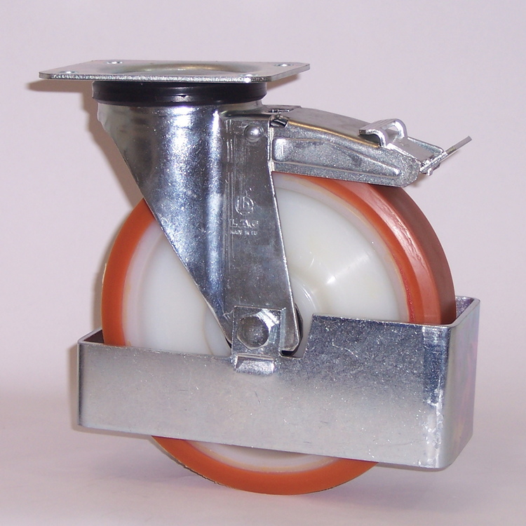 RUOTA A 150X40/50 CRS SPG M22+FR+P.PIEDE