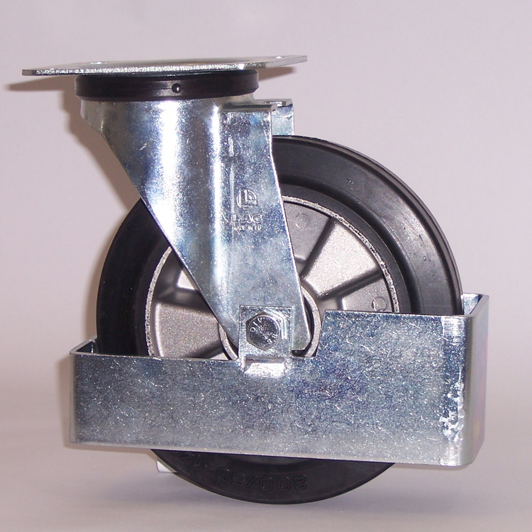 RUOTA E 200X50/60 CC SPG M22 +P.PIEDE
