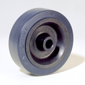 Ruote serie FN Ruote per alte temperature (250°C) e superfici in buono stato. Anello in gomma tenera antitraccia e mozzo a foro passante. Per movimentazioni manuali. Non idoneo per impieghi gravosi. Portate secondo EN12527 e EN12532 senza applicare ostacoli. Se presente, non utilizzare il freno a temperature > 40°C. Ruota a foro passante.