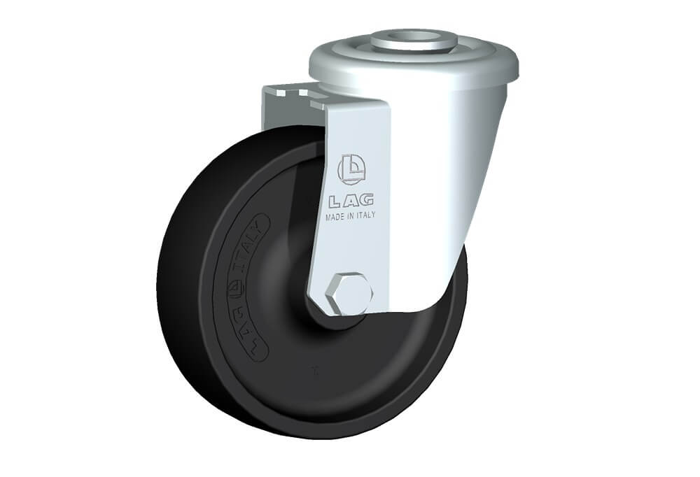 RUOTA FS 80X30 FP SFP M22 F.12 (B.PTFE)