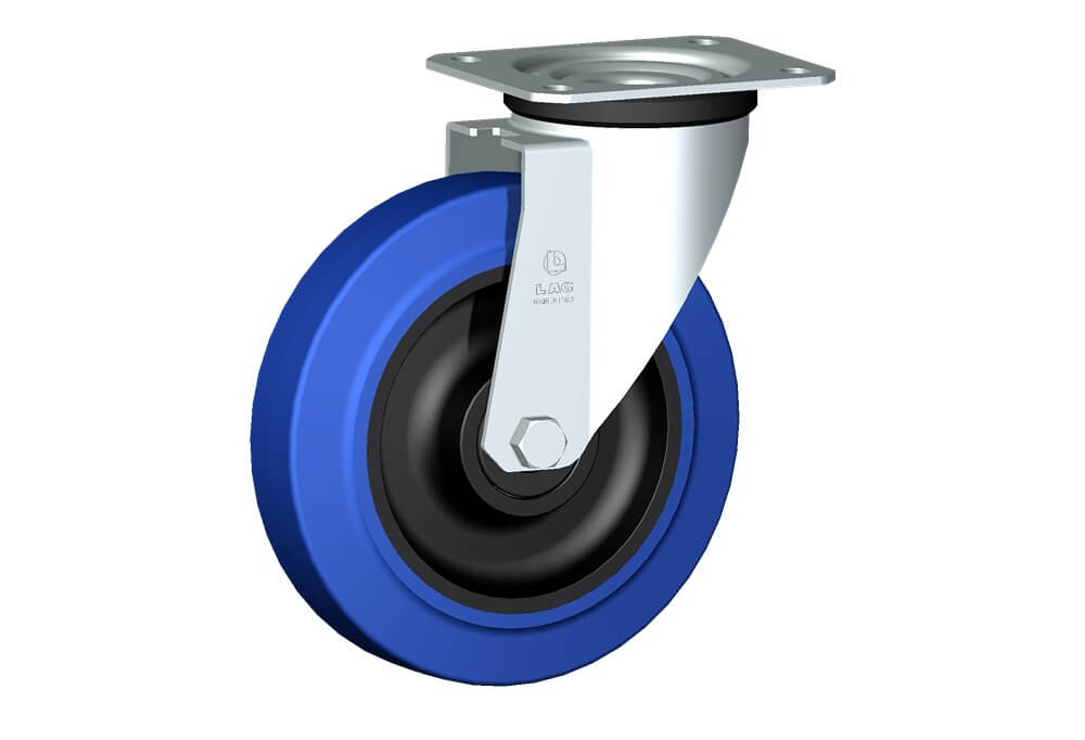 RUOTA LB 125X40/40 CRS SPG M22/50