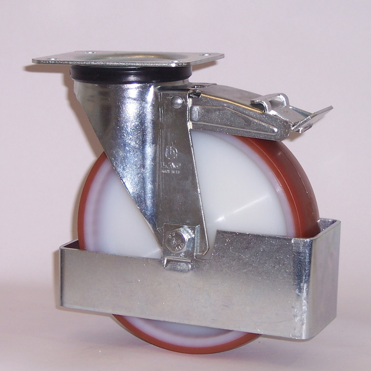 RUOTA N 125X30 CRS SPG M22L/50+FR+P.PIED