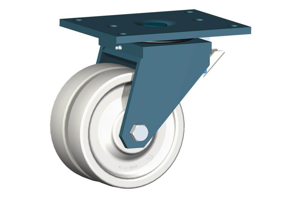 RUOTA P 125X45+45 HD CC SPG G80 B2