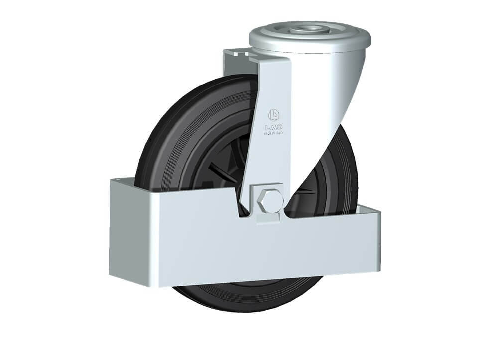RUOTA D 200X50/60 BN SFP M22 F.18+P.PIED
