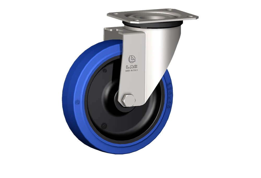 WHEEL LB 150X40/50 PLAIN BORE SWIVEL X20L