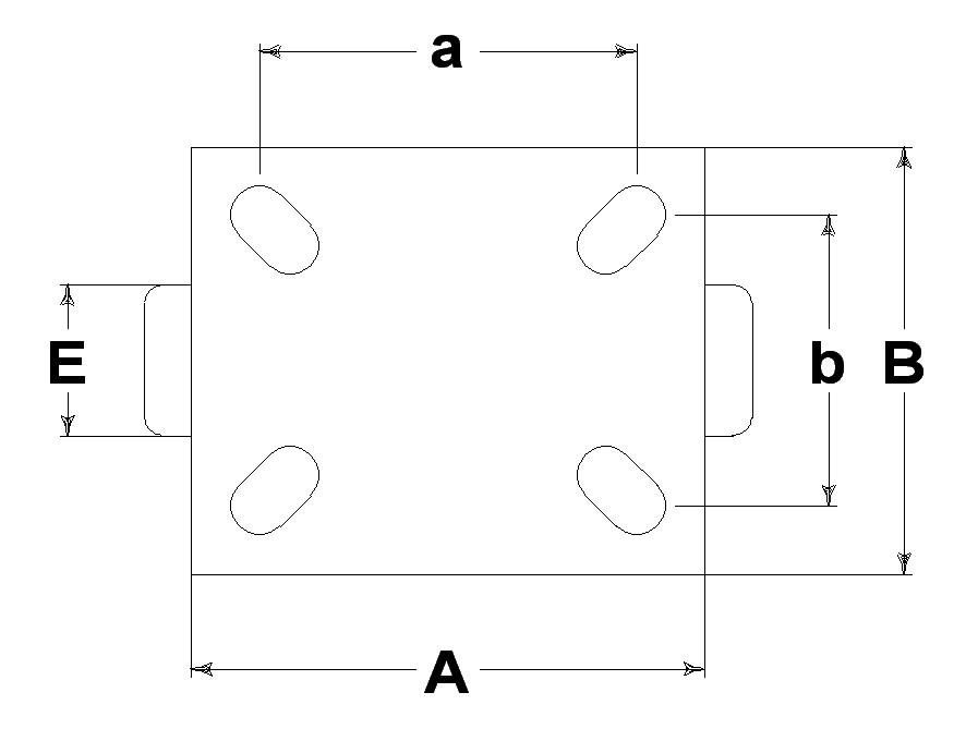 Raeder Serie LB mit Gehaeuse INOX40 Radkern aus Polyamid, schwarz, spurfreie blaue Elastik-Gummibeschichtung. Lagerung: abgeschirmte Rillenkugellager, standard oder rostfreies Rollenkorblager, Gleitlager. Gleitlager.