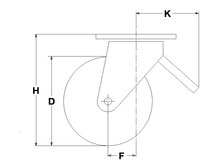 RUOTA ZS 200X50/60 CC SPG P60 +FV