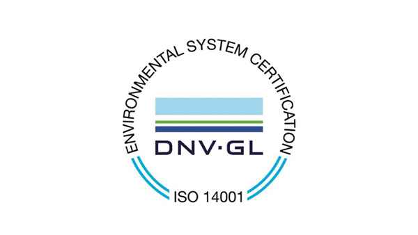 Environmental System Certification DNV GL ISO 14001