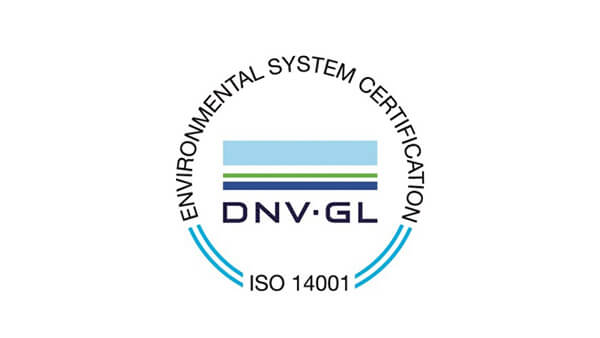 Environmental System Certification DNV GL ISO 14001